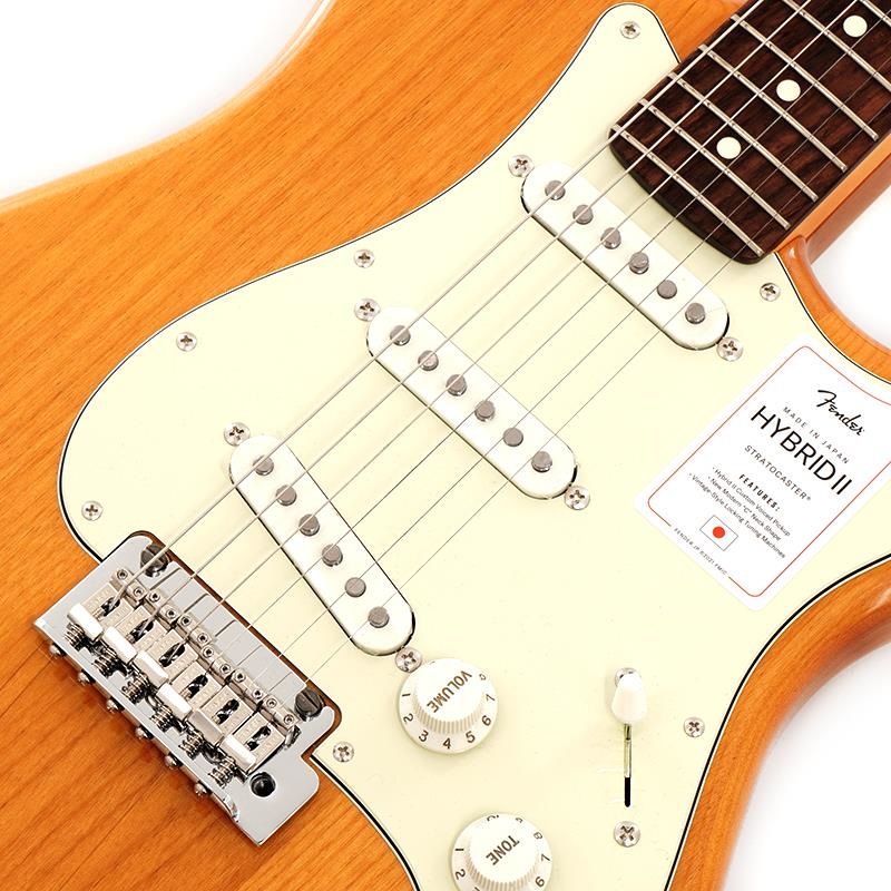 Fender Made in Japan Made in Japan Hybrid II Stratocaster (Vintage Natural/Rosewood) 【キズ有りB級特価】 画像3