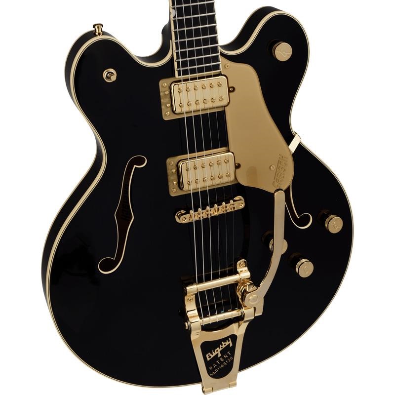 GRETSCH Professional Collection Broadkaster LX Center Block with String-Thru Bigsby （Black／Ebony） 画像3