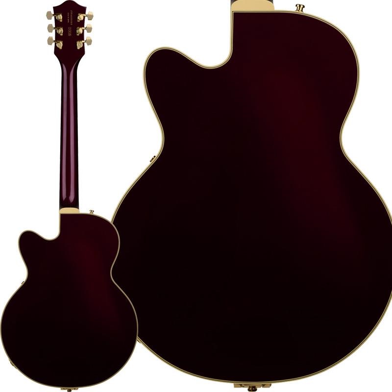 GRETSCH Professional Collection Broadkaster Jr. LX Center Block with String-Thru Bigsby （Blackberry／Ebony） 画像1