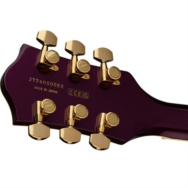 GRETSCH Professional Collection Broadkaster Jr. LX Center Block with String-Thru Bigsby （Blackberry／Ebony） 画像5