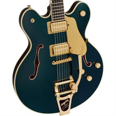 GRETSCH Professional Collection Broadkaster LX Center Block with String-Thru Bigsby （Cadillac Green ／Ebony） 画像3