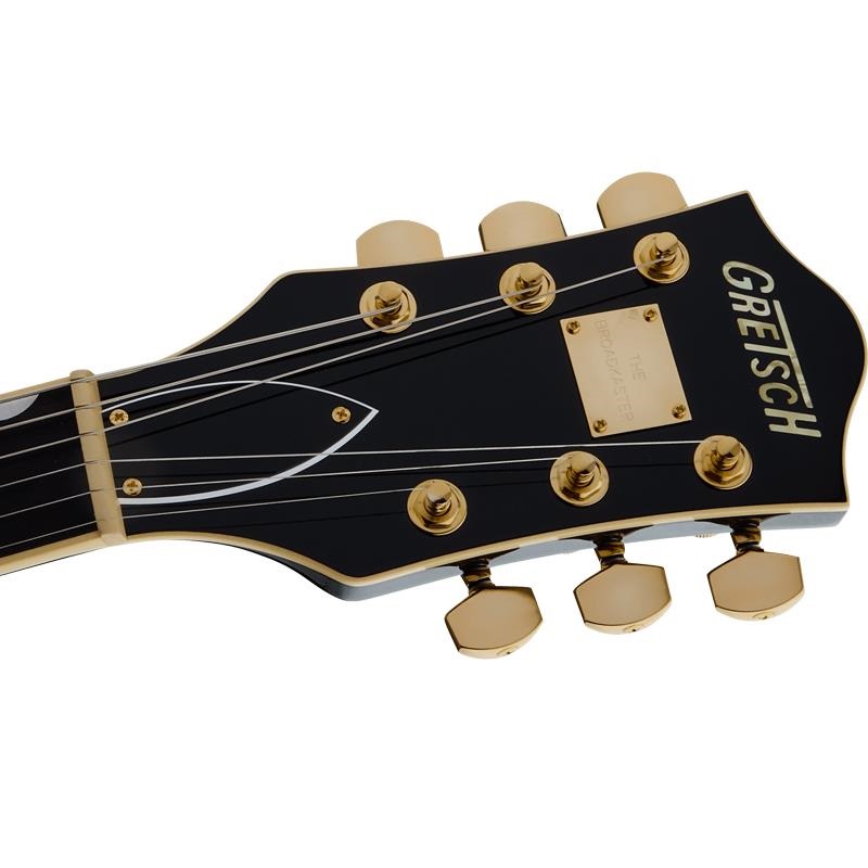 GRETSCH Professional Collection Broadkaster LX Center Block with String-Thru Bigsby （Cadillac Green ／Ebony） 画像4