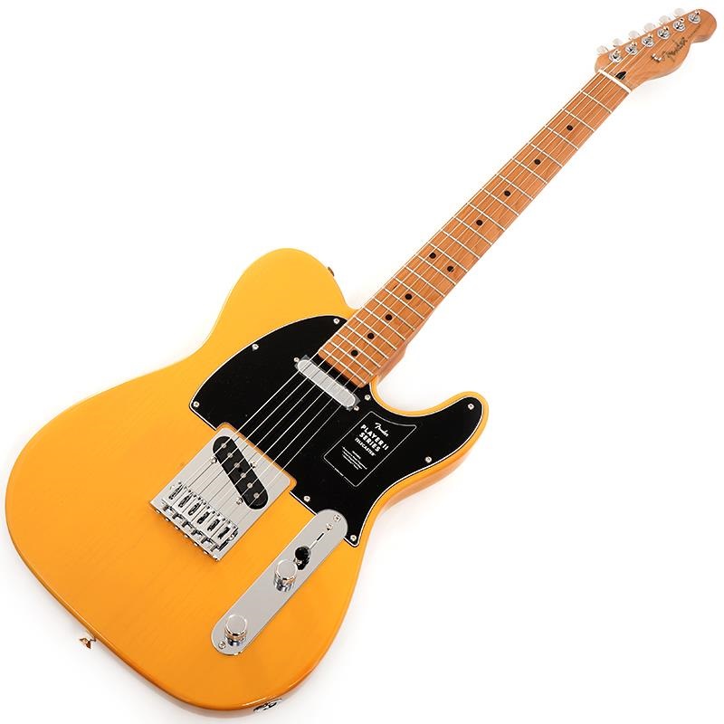Fender MEX Limited Edition Player II Telecaster Roasted Maple Neck with Custom Shop Nocaster Tele Pickups (Butterscotch Blonde / Roasted Maple) 画像1