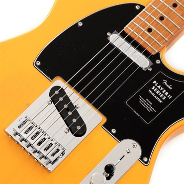 Fender MEX Limited Edition Player II Telecaster Roasted Maple Neck with Custom Shop Nocaster Tele Pickups (Butterscotch Blonde / Roasted Maple) 画像3