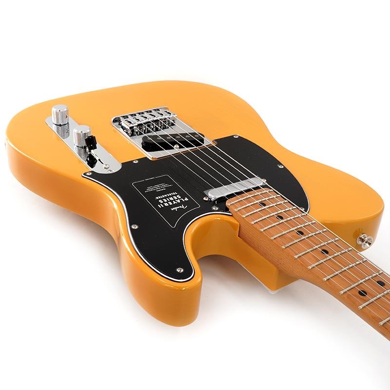 Fender MEX Limited Edition Player II Telecaster Roasted Maple Neck with Custom Shop Nocaster Tele Pickups (Butterscotch Blonde / Roasted Maple) 画像8
