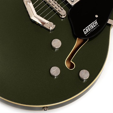 GRETSCH G5622 Electromatic Center Block Double-Cut with V-Stoptail (Olive Metallic/Laurel) 画像4