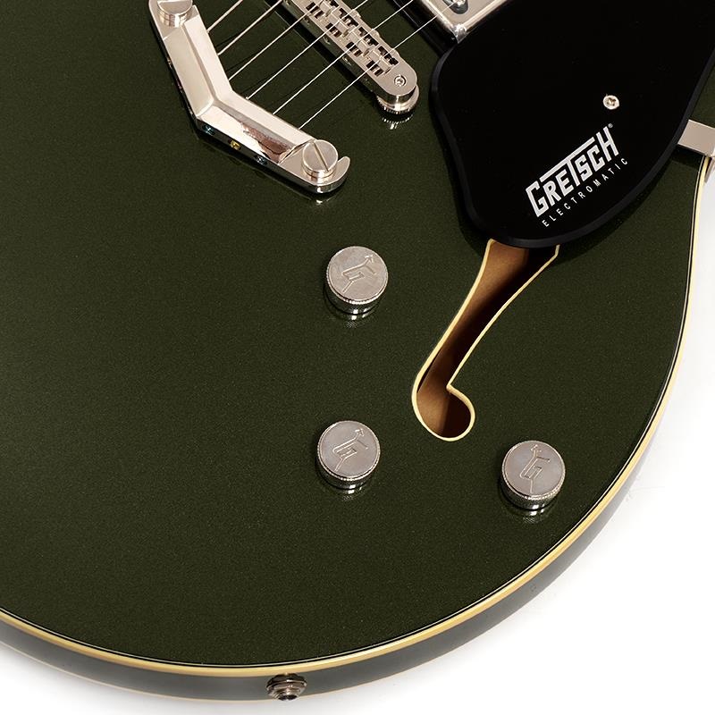 GRETSCH G5622 Electromatic Center Block Double-Cut with V-Stoptail (Olive Metallic/Laurel) 画像4