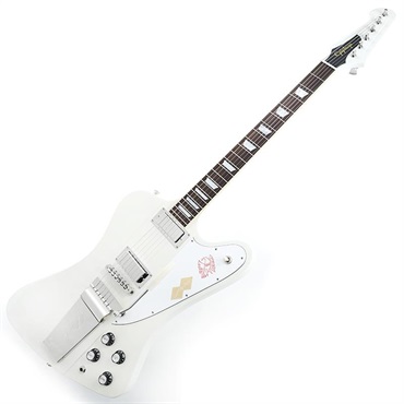 Epiphone Inspired by Gibson Custom Shop 1963 Firebird V Reissue with Maestro Vibrola (Polaris White) 【Epiphoneピックケースプレゼント】 画像1