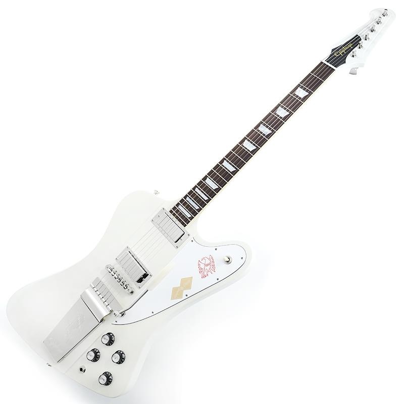 Epiphone Inspired by Gibson Custom Shop 1963 Firebird V Reissue with Maestro Vibrola (Polaris White) 【Epiphoneピックケースプレゼント】 画像1