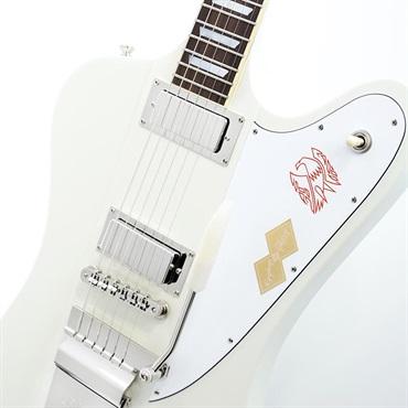Epiphone Inspired by Gibson Custom Shop 1963 Firebird V Reissue with Maestro Vibrola (Polaris White) 【Epiphoneピックケースプレゼント】 画像3