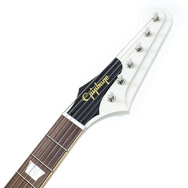 Epiphone Inspired by Gibson Custom Shop 1963 Firebird V Reissue with Maestro Vibrola (Polaris White) 【Epiphoneピックケースプレゼント】 画像8