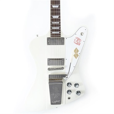 Epiphone Inspired by Gibson Custom Shop 1963 Firebird V Reissue with Maestro Vibrola (Polaris White) 【Epiphoneピックケースプレゼント】 画像10