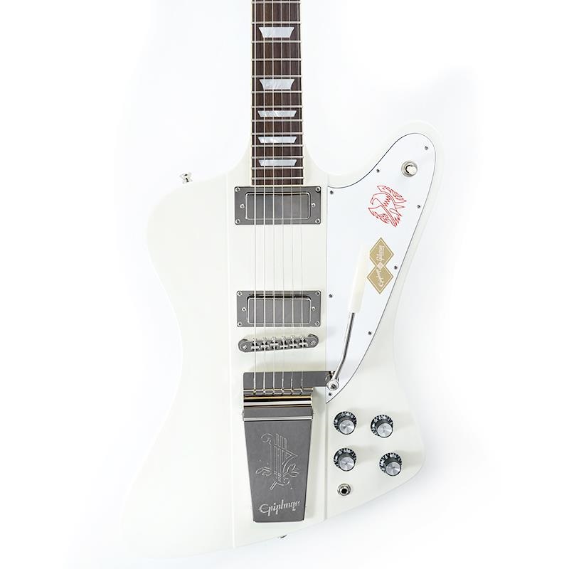 Epiphone Inspired by Gibson Custom Shop 1963 Firebird V Reissue with Maestro Vibrola (Polaris White) 【Epiphoneピックケースプレゼント】 画像10