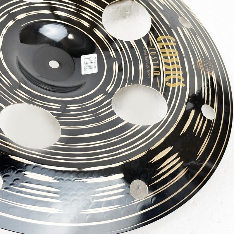 MEINL 【創業50周年大決算SALE】 Classics Custom Dark Trash Stack 18/18 [CC-18DASTK] 【店頭展示特価品】 画像9