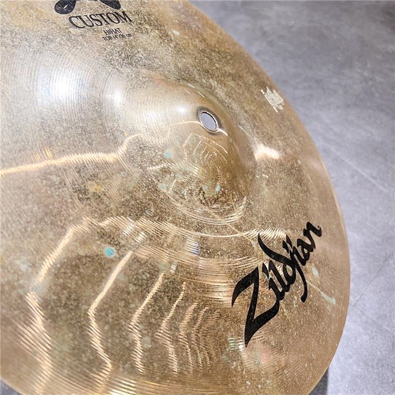 Zildjian USED 中古 A Custom HiHat 14pr [NAZLC14HHT/14HHBM][1115g/1225g] 画像1