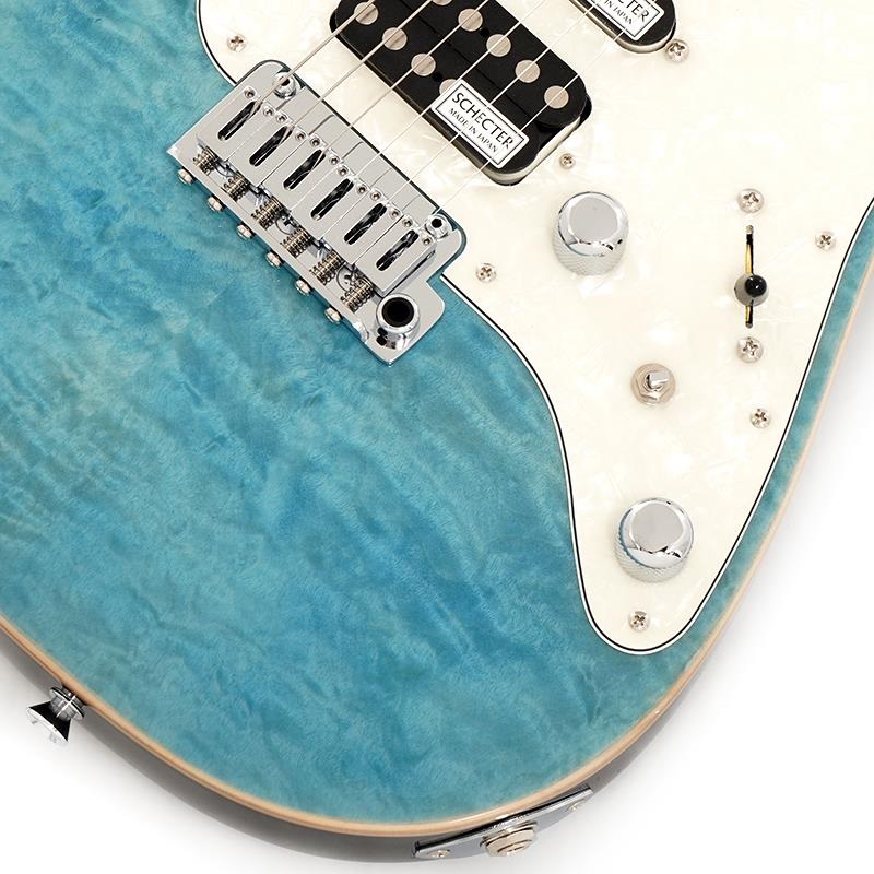 SCHECTER SD-2-24-AL-VTR (Aqua Blue/Maple) 画像4