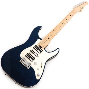 SCHECTER SD-2-24-AL-VTR (See-Thru Blue/Maple) 画像1