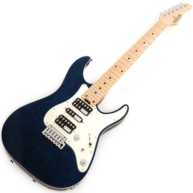 SCHECTER SD-2-24-AL-VTR (See-Thru Blue/Maple) 画像1