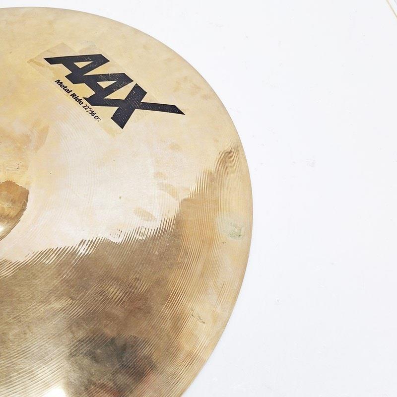 SABIAN 【創業50周年大決算SALE】USED 中古 AAX Metal Ride 22 Brilliant [AAX-22MER-B/4398g] 値下げしました！ 画像5