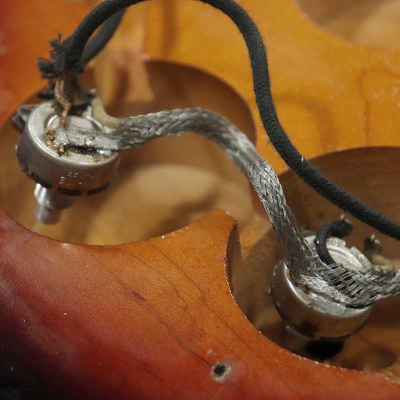 Airline VINTAGE Pocket Bass early60's Sunburst 画像5