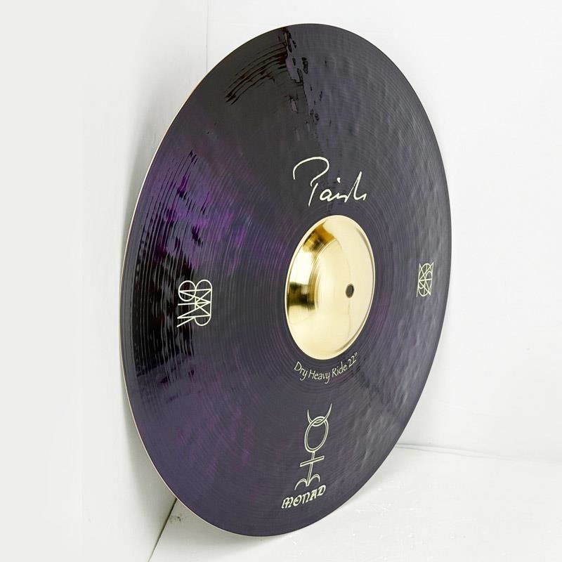 PAiSTe 【創業50周年大決算SALE】Signature The Paiste Line Dry Heavy Ride 22 [3654g] 【TOOL /Danny Carey's Inspiration 《Monad》】【店頭展示特価品】 画像3