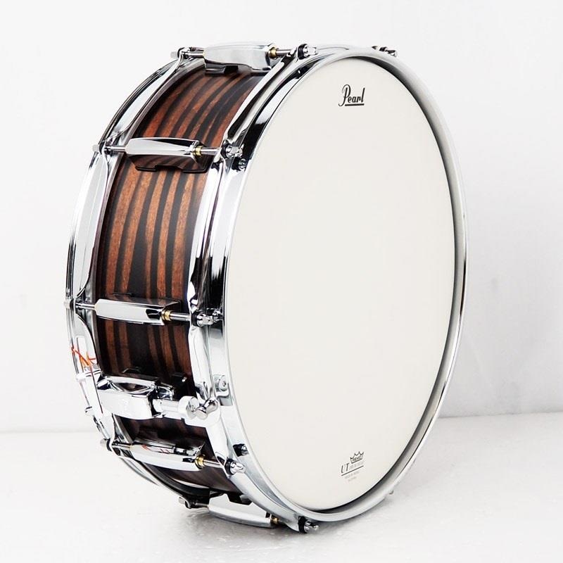 Pearl 【創業50周年大決算SALE】PMX1450S/C #883 [Professional Series Snare Drum 14×5 - Matte Mocha Swirl]【店頭展示特価品】 画像3