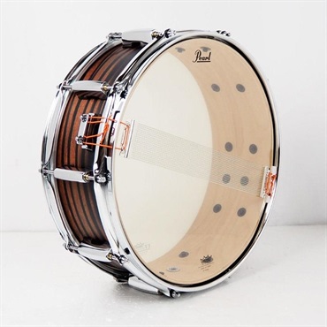 Pearl 【創業50周年大決算SALE】PMX1450S/C #883 [Professional Series Snare Drum 14×5 - Matte Mocha Swirl]【店頭展示特価品】 画像4