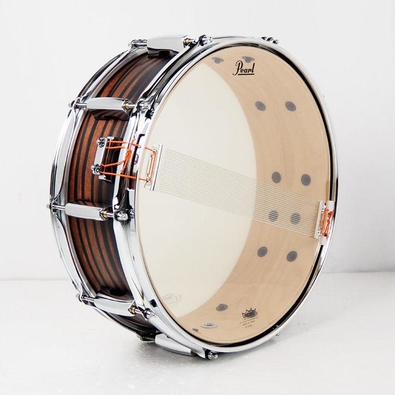 Pearl 【創業50周年大決算SALE】PMX1450S/C #883 [Professional Series Snare Drum 14×5 - Matte Mocha Swirl]【店頭展示特価品】 画像4