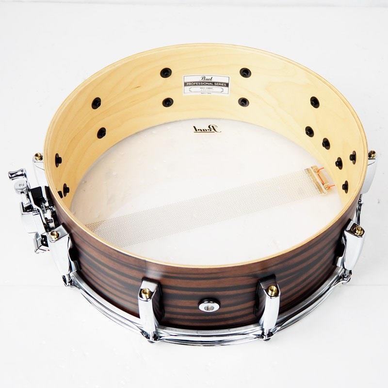 Pearl 【創業50周年大決算SALE】PMX1450S/C #883 [Professional Series Snare Drum 14×5 - Matte Mocha Swirl]【店頭展示特価品】 画像8