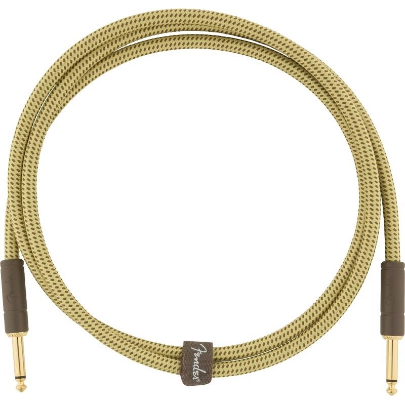 Fender USA Deluxe Series Instruments Cable， Straight/Straight， 5'， Tweed(#0990820094) 画像1
