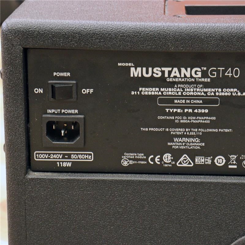 Fender USA USED 中古  Mustang GT40 画像3
