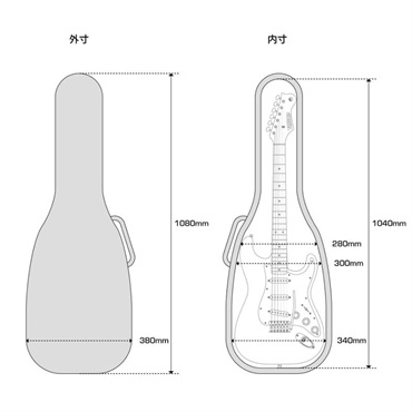 Freedom Custom Guitar Research SP-LG-01 Freedom Light Gig Bag エレキギター用ギグバッグ 画像5