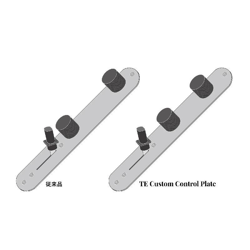 Freedom Custom Guitar Research SP-CP-01CR TE Custom Control Plate 画像1