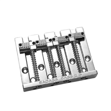 ALLPARTS Leo Quan Badass II 4-String Bass Bridge (Chrome) [BB-3342-010] 画像1