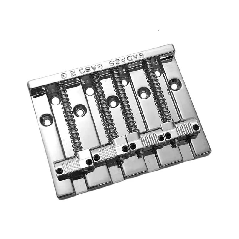 ALLPARTS Leo Quan Badass II 4-String Bass Bridge (Chrome) [BB-3342-010] 画像2