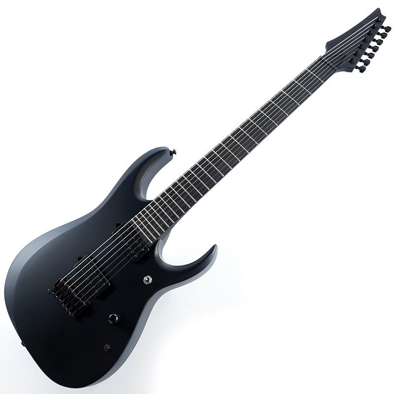 Ibanez IRON LABEL RGDRB71-BKF (Black Flat) [SPOT MODEL] 画像1