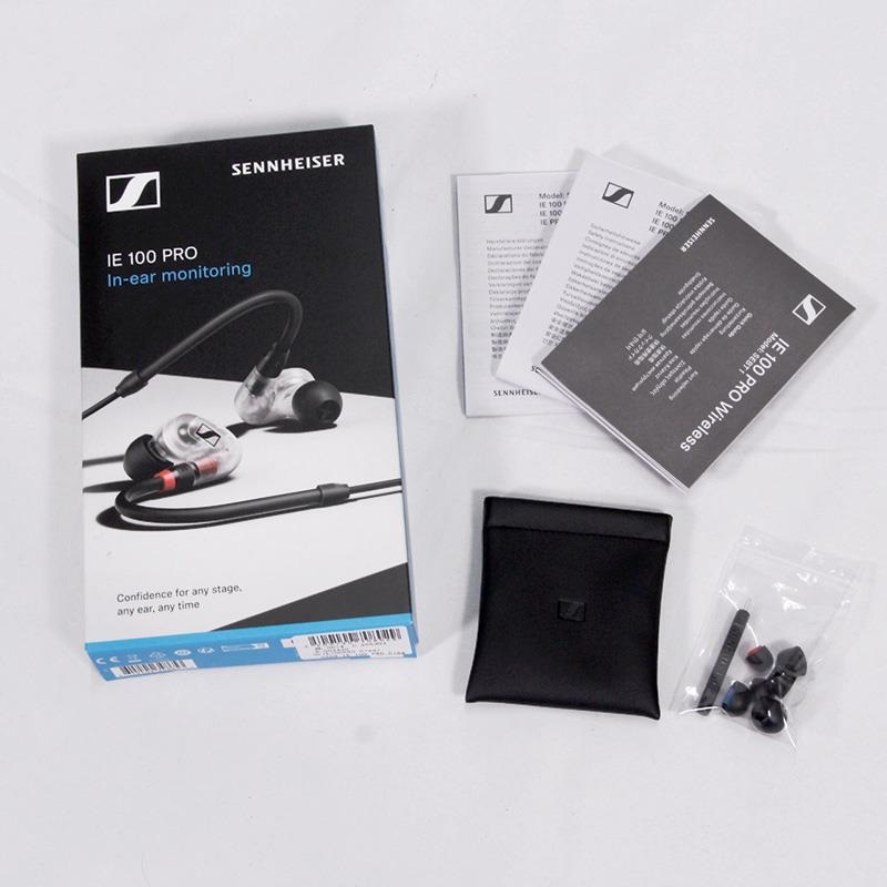 SENNHEISER USED 中古 IE 100 PRO Clear(ゼンハイザー)(有線イヤホン)(1.3ｍストレートケーブル) 画像4