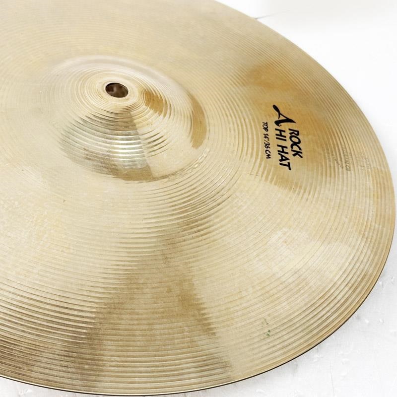 Zildjian USED 中古 A Zildjian Rock HiHats 14 Brilliant Finish [Top 1296g/Bottom 1362g] 画像5