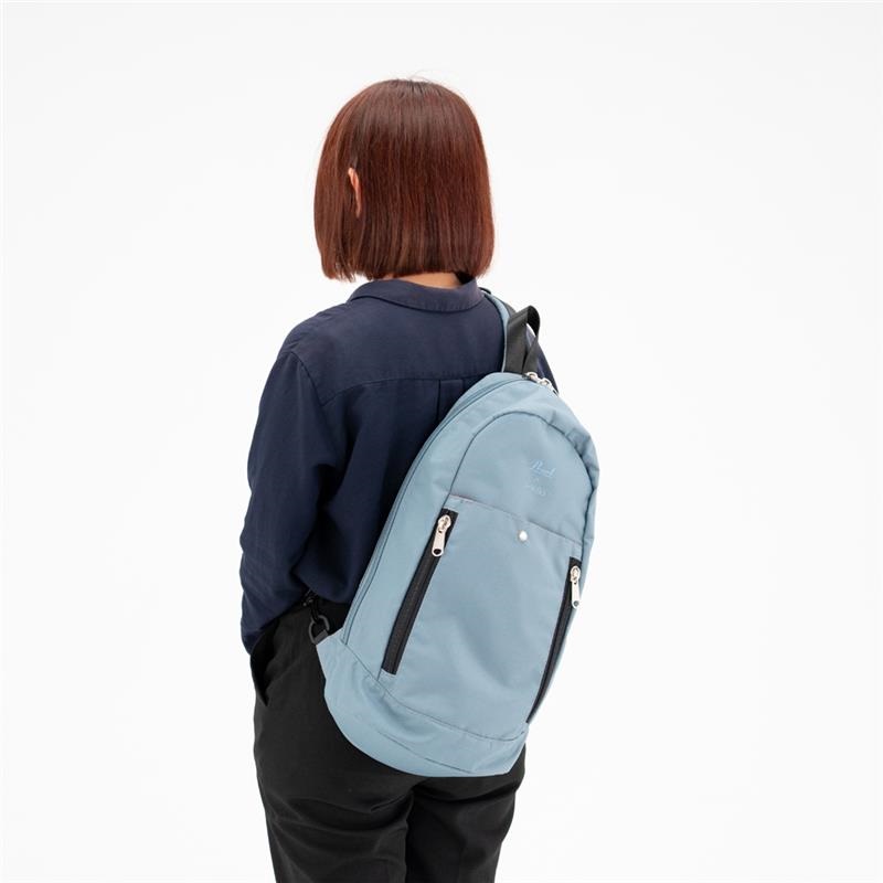 Pearl ANL-BODY BGY [Pearl×anello ボディーバッグ - ブルーグレイ] 画像1