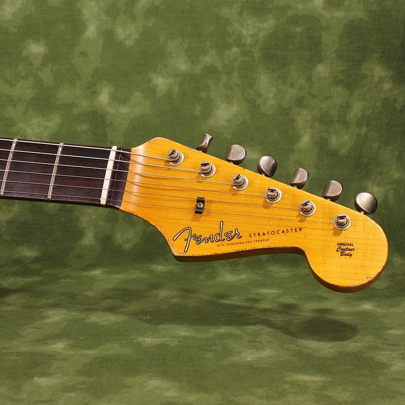Fender Custom Shop USED 中古 2023 Limited Edition 1961 Bone Tone Stratocaster Super Heavy Relic Super Faded Aged 3-Color Sunburst SN. CZ571032 画像9