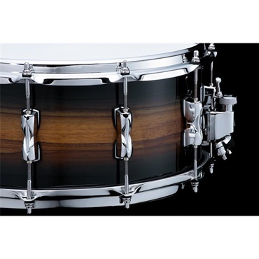 TAMA LBM1465Z-MZB [S.L.P. -Sound Lab Project- / Bubinga & Maple Shell 14''×6.5'' w/ Zebrawood Outer ply]【数量限定モデル】 画像2