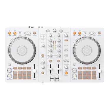 Pioneer DJ DDJ-FLX4-W + ATH-S100WH ヘッドホン SET【台数限定モデル】【Power DJ'sオリジナル DDJ-FLX4初心者DJスタートガイド付属】【無償ダウンロード版rekordbox対応】 画像1