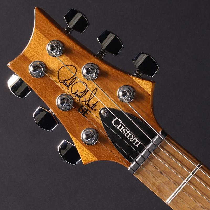 P.R.S. USED 中古 SE Custom 24 Lefty Roasted Maple Limited (Tabacco Sunburst) #T11287 画像4