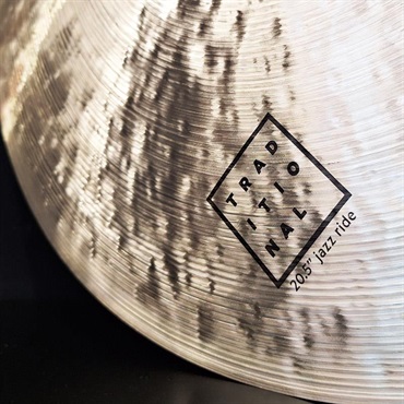 Istanbul／Agop 【イケベ楽器店創業50周年記念モデル】Traditional Jazz Ride 20.5'' 画像7