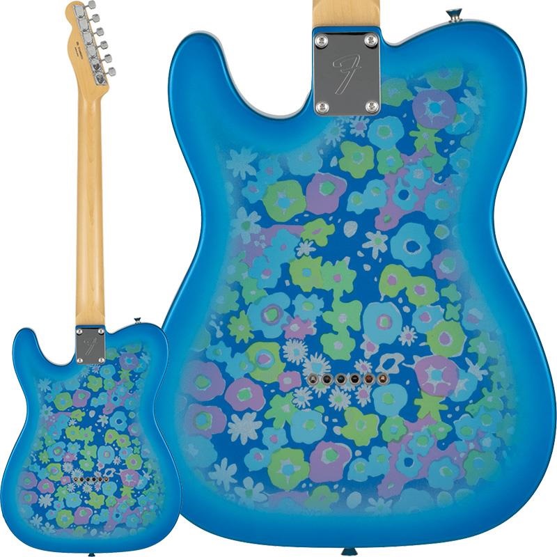 Fender Made in Japan Limited Telecaster Blue Flower (Blue Flower/Maple) 【数量限定！！ストラッププレゼント！！】 画像1