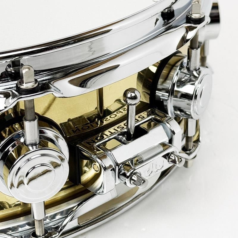 dw 【創業50周年大決算SALE】DRVN0414SPC [Collector's Series Polished Brass Snare Drum 14×4] 【店頭展示特価品】 画像6