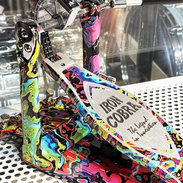 TAMA 【創業50周年大決算SALE】【TAMA 50th LIMITED】 HP900RWMPR [IRON COBRA Marble Edition Rolling Glide Twin Pedal／Psychedelic Rainbow] 【限定品】【店頭展示特価品】 【店頭展示特価品】 画像8