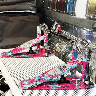 TAMA 【創業50周年大決算SALE】【TAMA 50th LIMITED】 HP900RWMCS [IRON COBRA Marble Edition Rolling Glide Twin Pedal／Coral Swirl] 【限定品】【店頭展示特価品】 【店頭展示特価品】 画像2