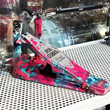 TAMA 【創業50周年大決算SALE】【TAMA 50th LIMITED】 HP900RWMCS [IRON COBRA Marble Edition Rolling Glide Twin Pedal／Coral Swirl] 【限定品】【店頭展示特価品】 【店頭展示特価品】 画像7