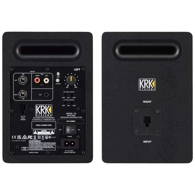 KRK KREATE 3 STUDIO MONITOR (ペア) (ケーアールケー)(スタジオモニター)(スピーカー) 画像1